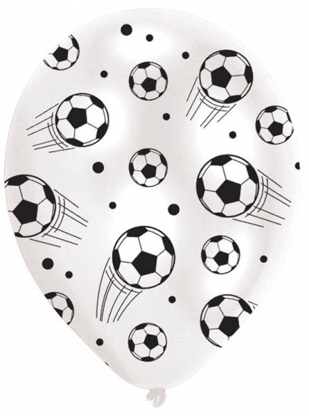 Fußball Ball Ballon 6 Stk 11 Zoll (27,5 cm)