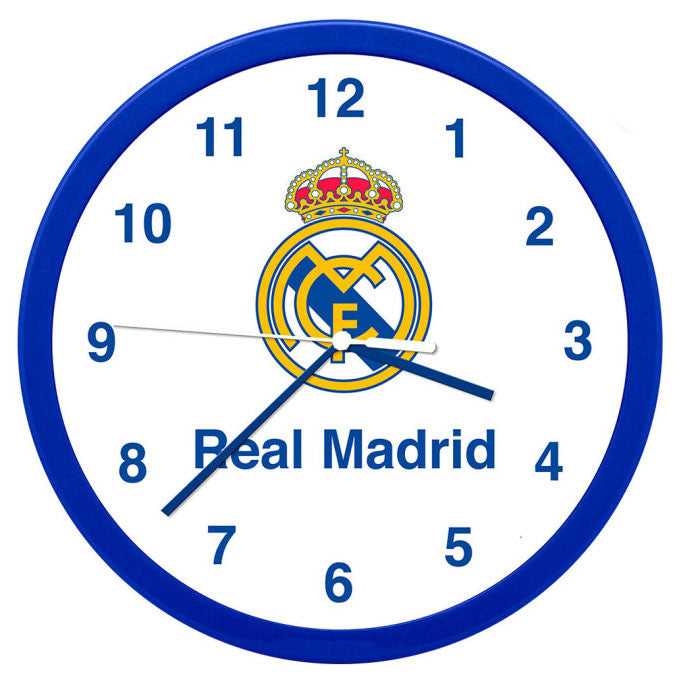 Real Madrid Emblem Wanduhr 25 cm