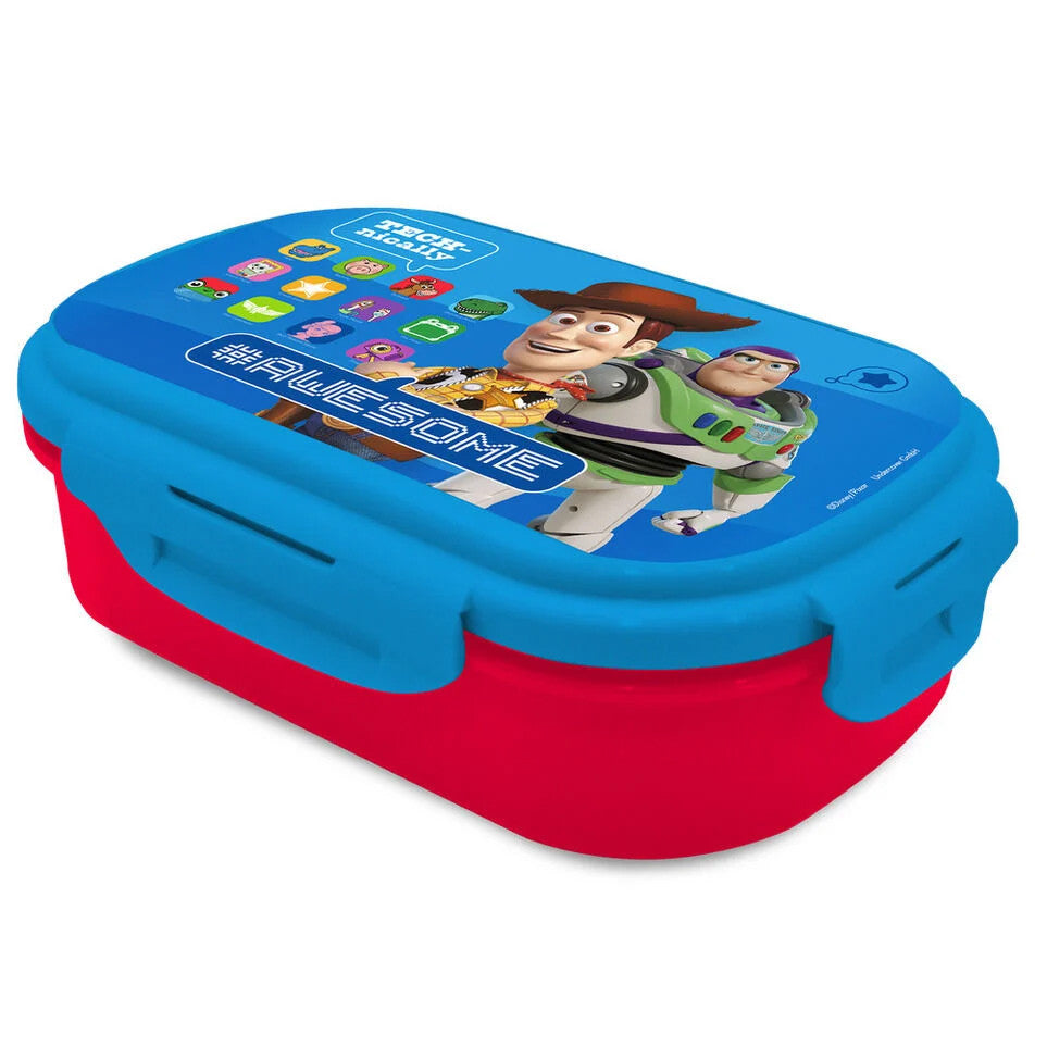 Disney Toy Story Awesome Brotdose + Besteckset