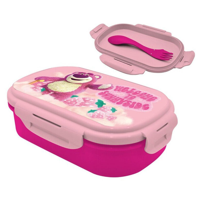 Disney Toy Story Lotso Sandwichbox + Besteckset