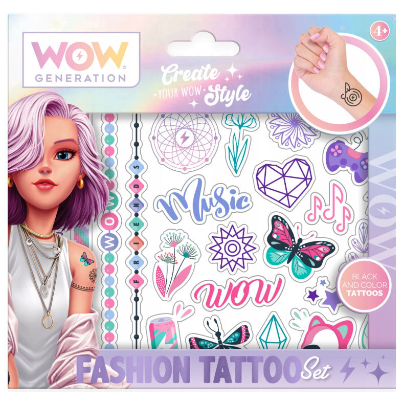 WOW Generation Fashion Tattoo 2 Blätter