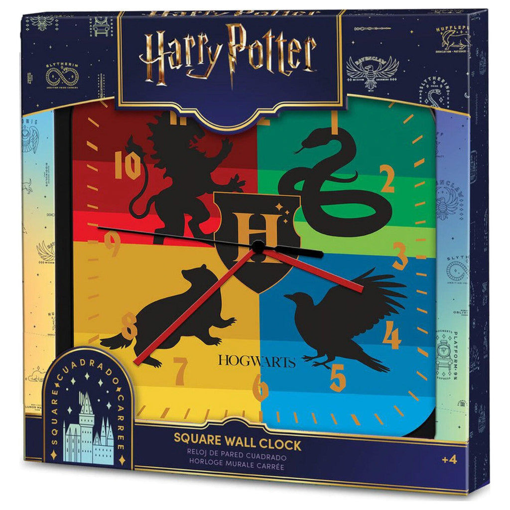Harry Potter Square Wanduhr 25 cm