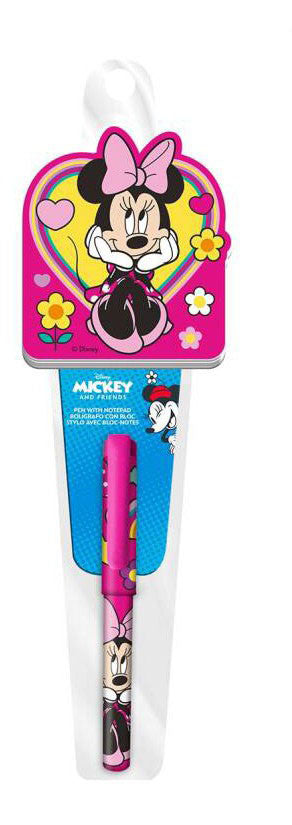 Disney Minnie Mini-Notizbuch + Stifteset
