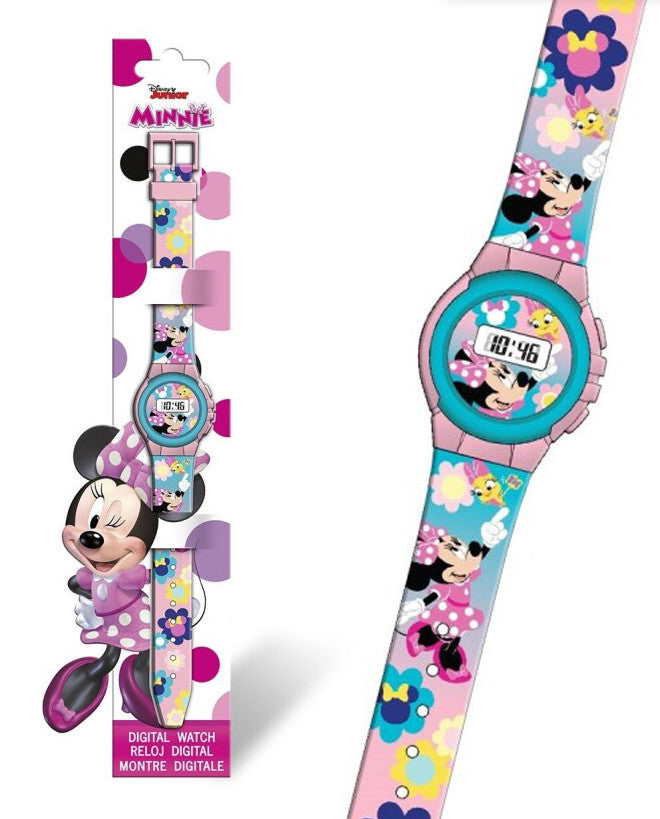Disney Minnie Wild Flower digitale Uhr