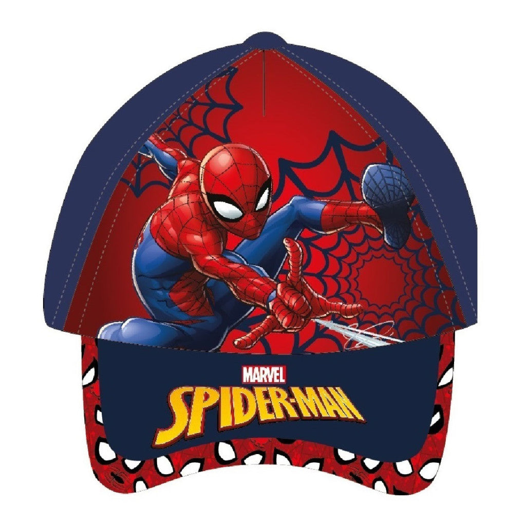 Spiderman Webbed Kinder Baseballkappe 54 cm