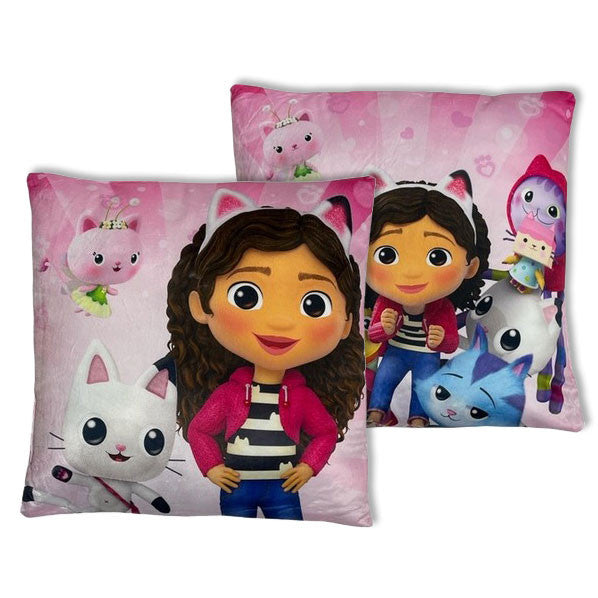 Gabby's Dollhouse Happiness dekoratives Kissen 38x38 cm Samt