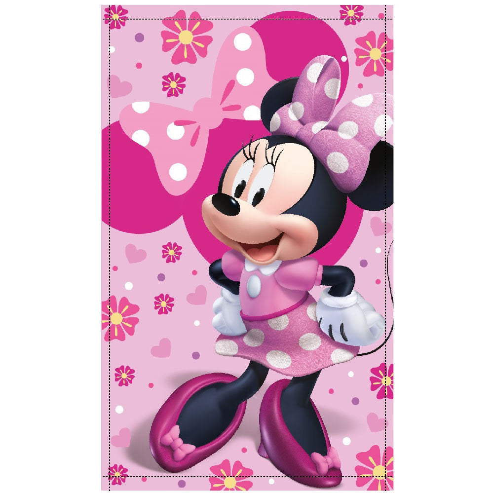 Disney Minnie Sweet Bow Handtuch, Gesichtstuch, Handtuch 30x50cm