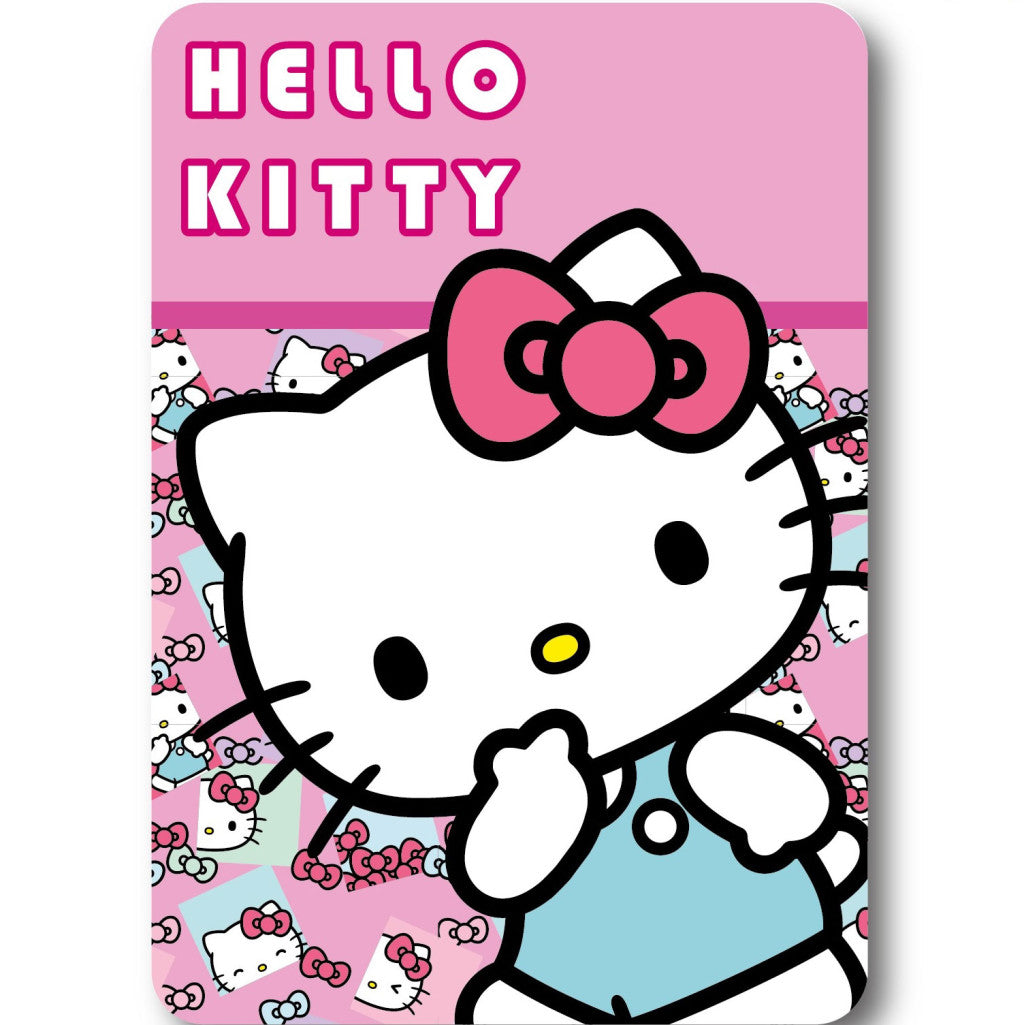 Hello Kitty Cutie Fleece-Decke 100x140cm