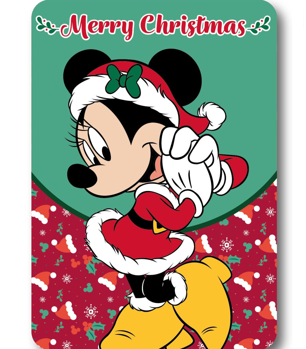 Disney Minnie Merry Moments Weihnachten Polar Decke 100x140cm
