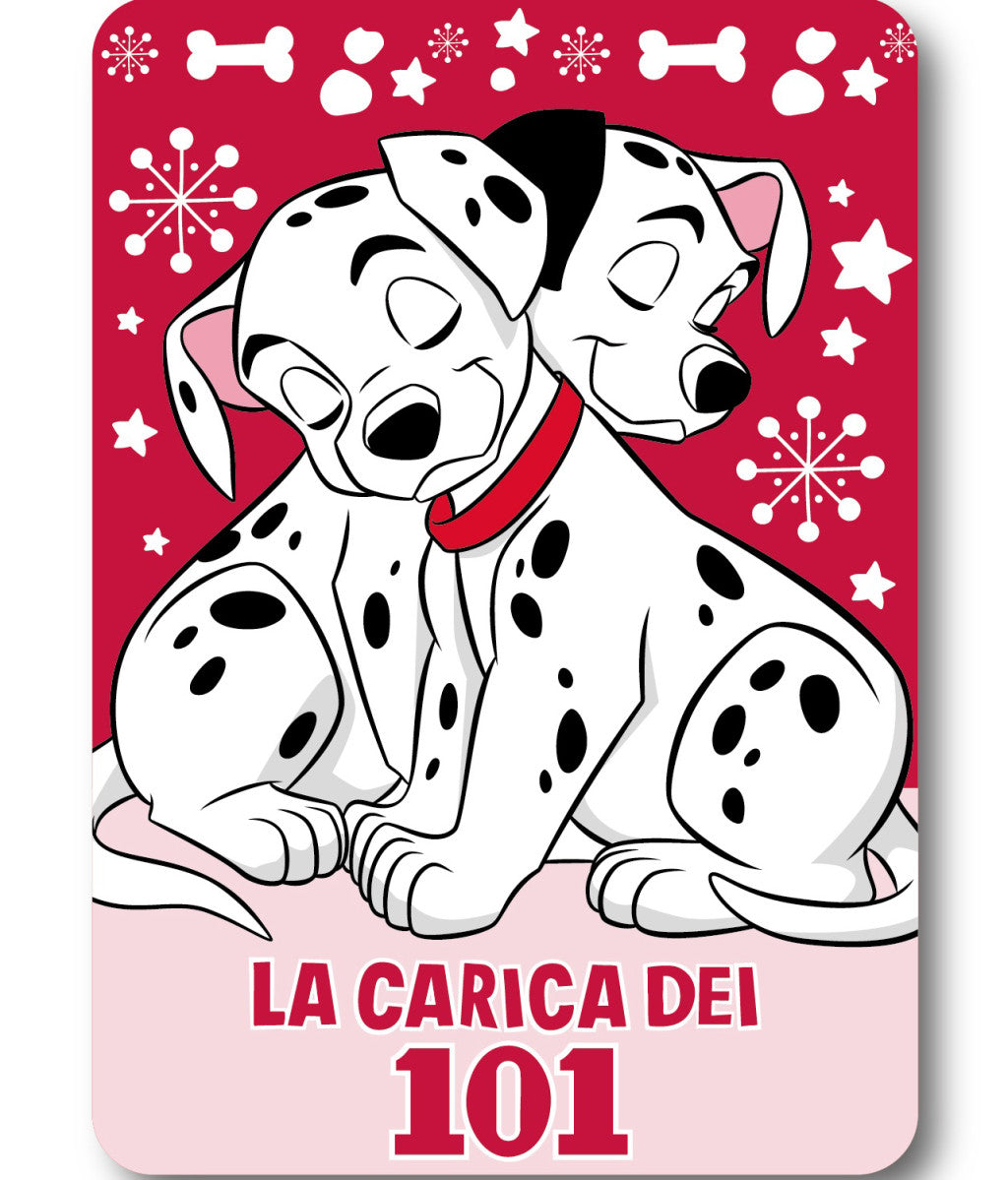 Disney 101 Dalmatiner Cuddle Spots Fleecedecke 100x140cm
