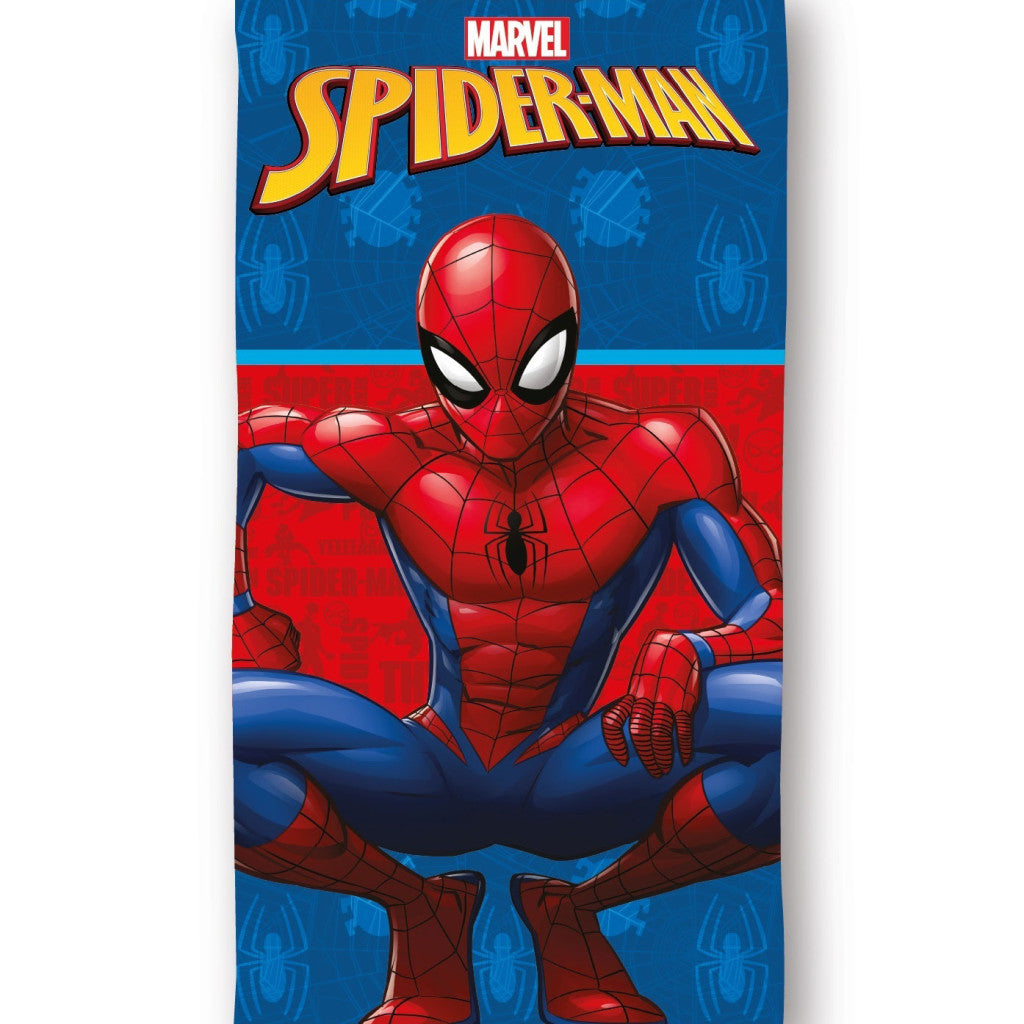 Spiderman Web Legends Badetuch, Strandtuch 70x140cm (Schnelltrocknend)