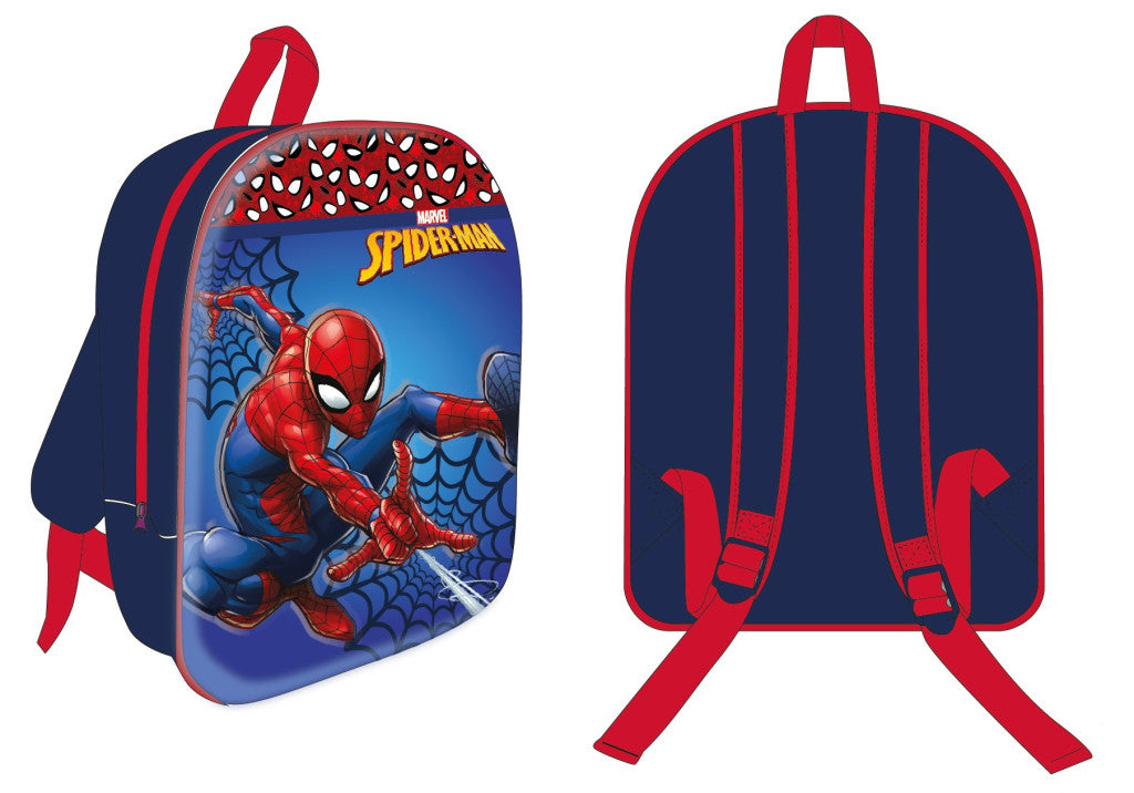 Spiderman Web Attack 3D Rucksack, Tasche 30 cm
