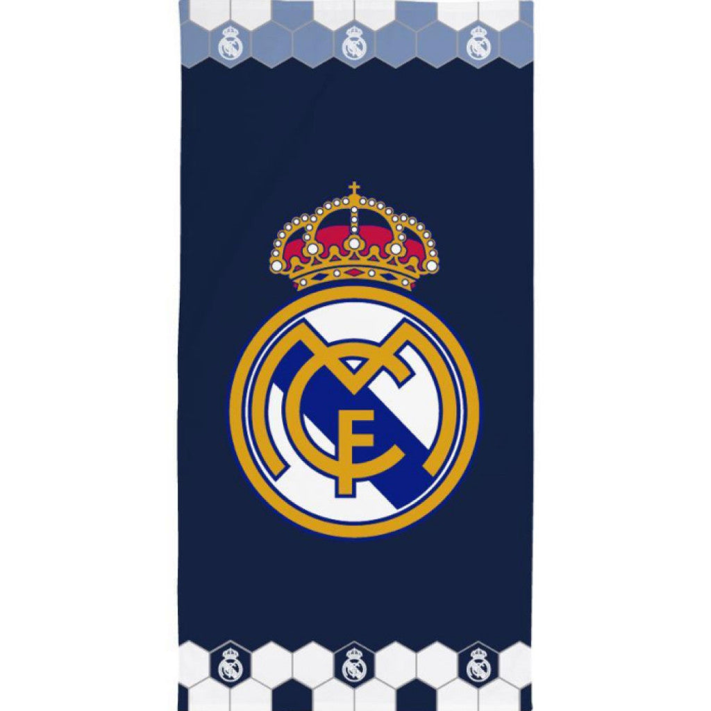 Real Madrid Royal Blue Badetuch, Strandtuch 70x140cm (Schnelltrocknend)
