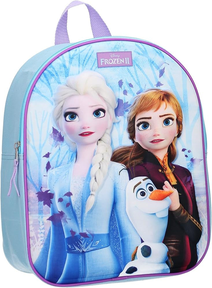 Disney Eiskönigin Ice Kingdom 3D Rucksack, Tasche 30 cm