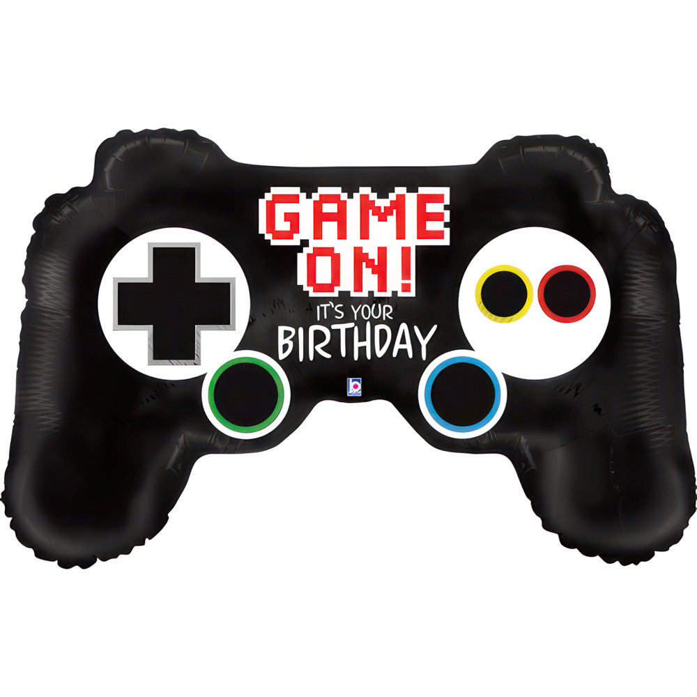 Geburtstag Controller Happy Birthday Folienballon 81 cm