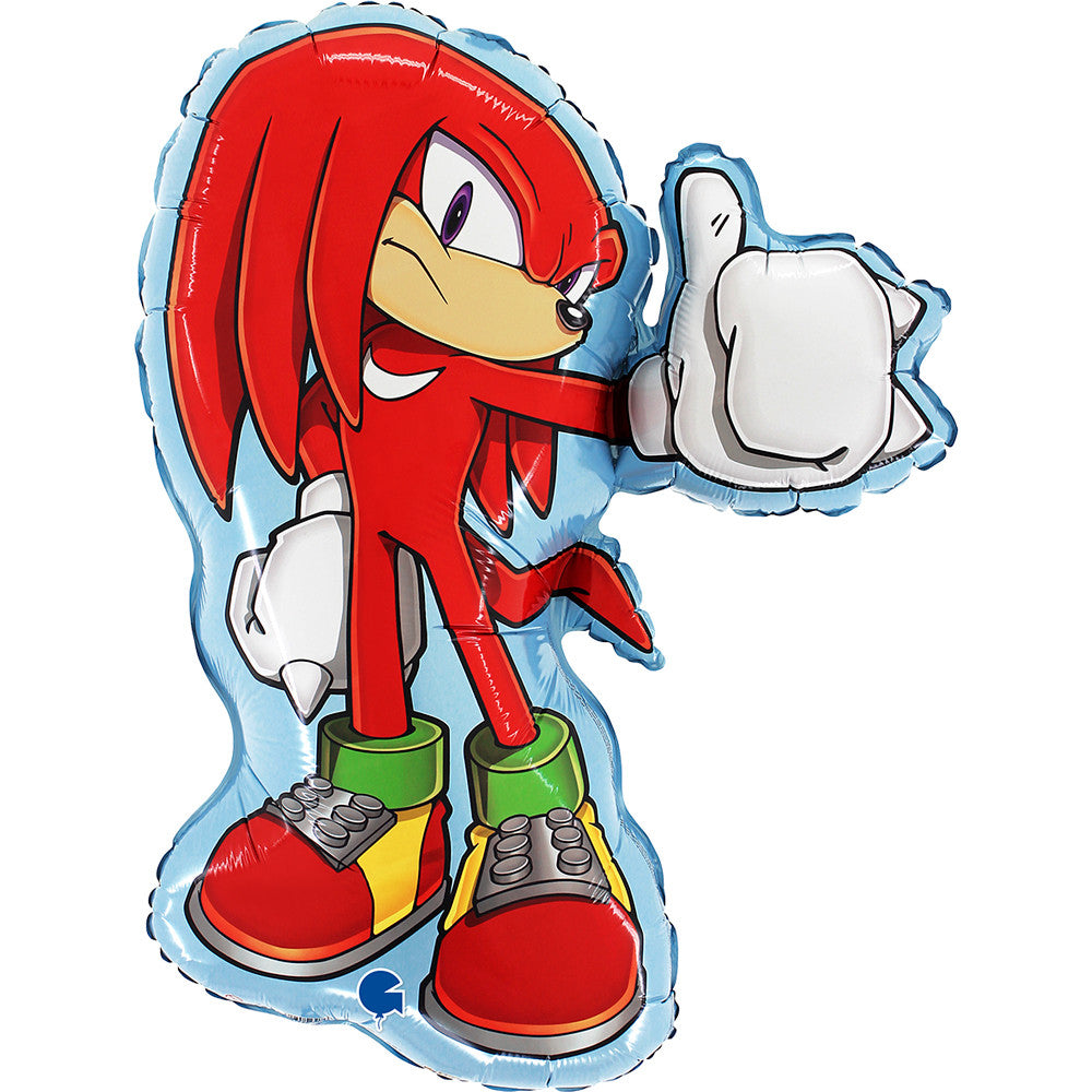 Sonic the Hedgehog Knuckles Foliensballon 66 cm