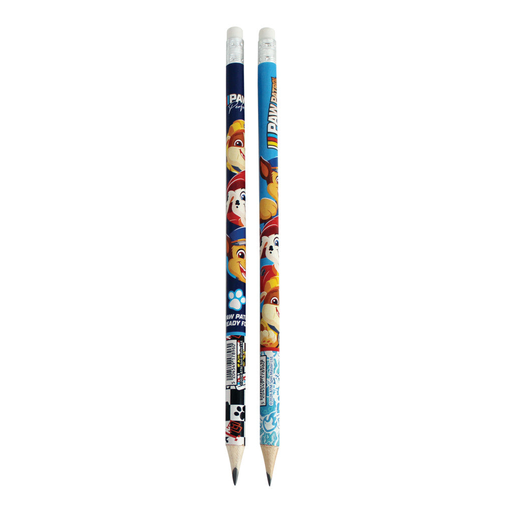 Paw Patrol Ready HB Graphit Bleistift mit Radiergummi-Ende