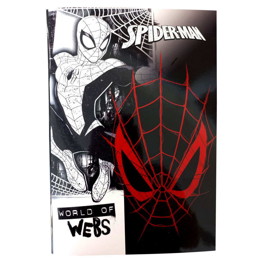 Spiderman World of Webs B/5 liniertes Notizbuch 40 Blatt