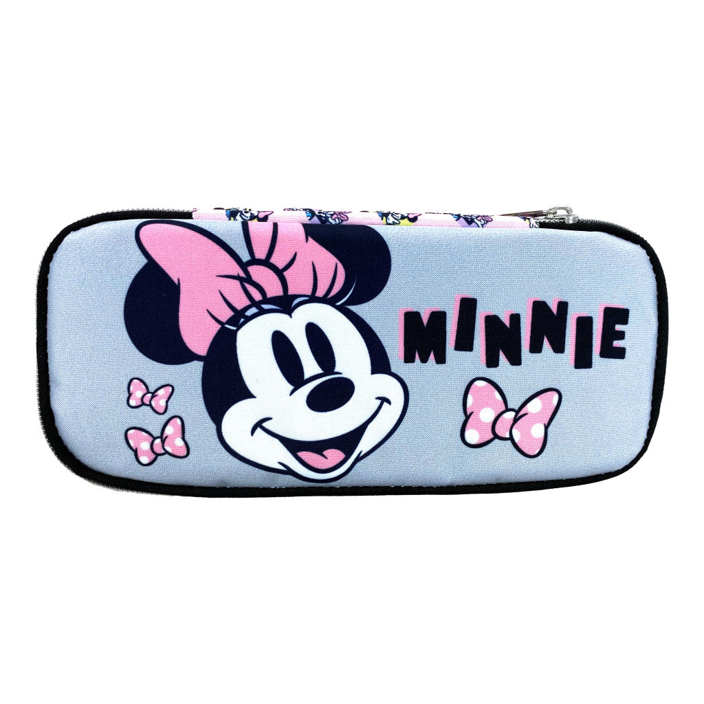 Disney Minnie Pretty in Pink Federmäppchen mit 2 Fächern 26 cm