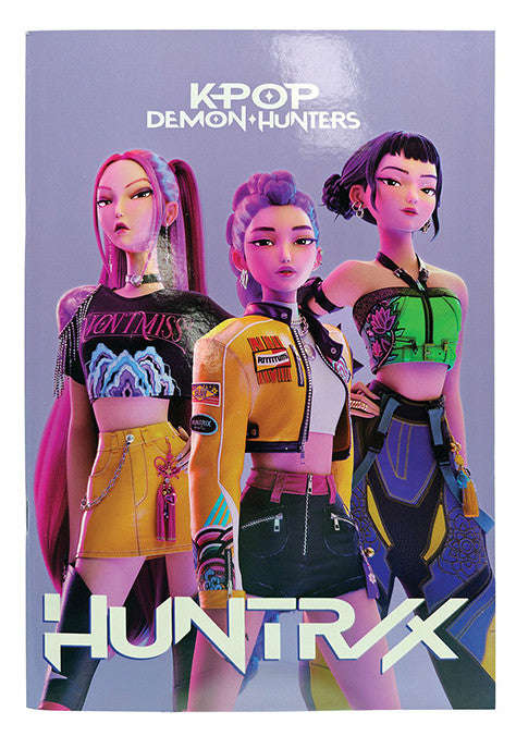 K-pop Demon Hunters Trio B/5 liniert Notizbuch 40 Blatt