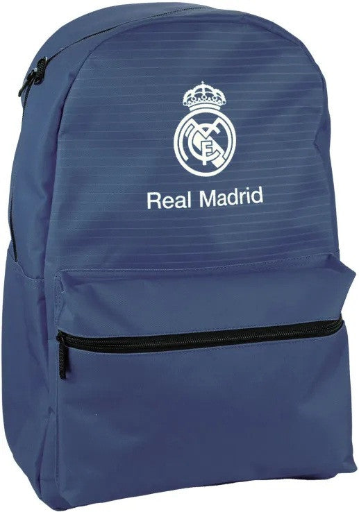 Real Madrid Blue Schultasche, Tasche 46 cm