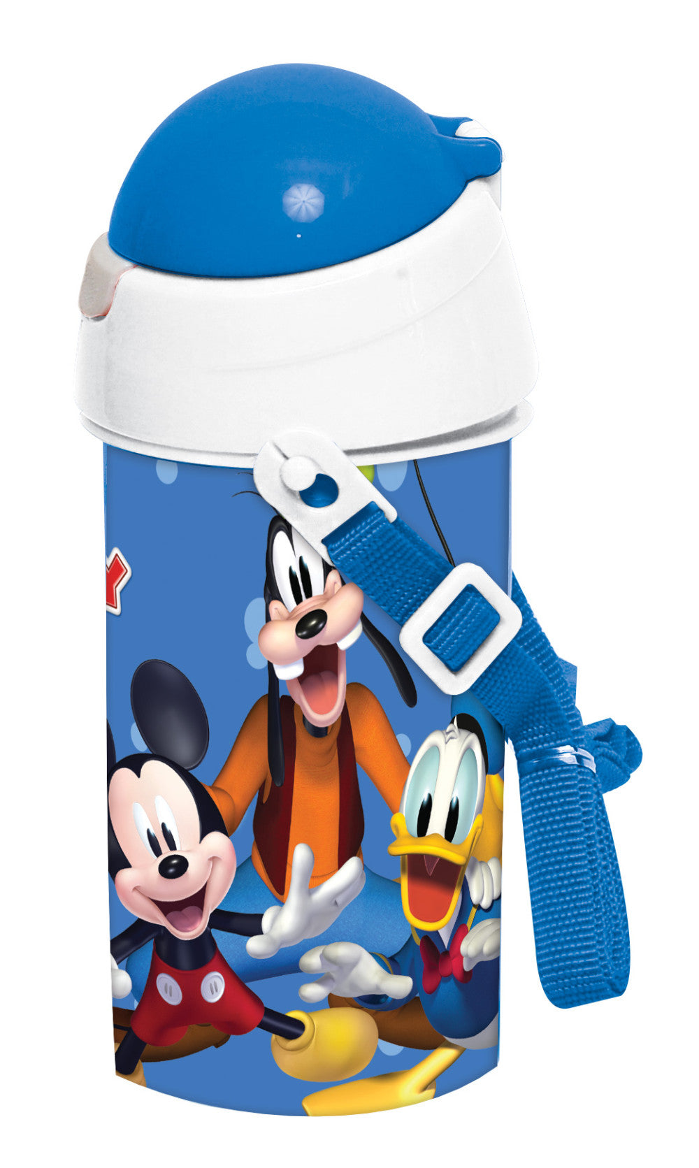 Disney Mickey Blue Flasche, Sportflasche 500 ml
