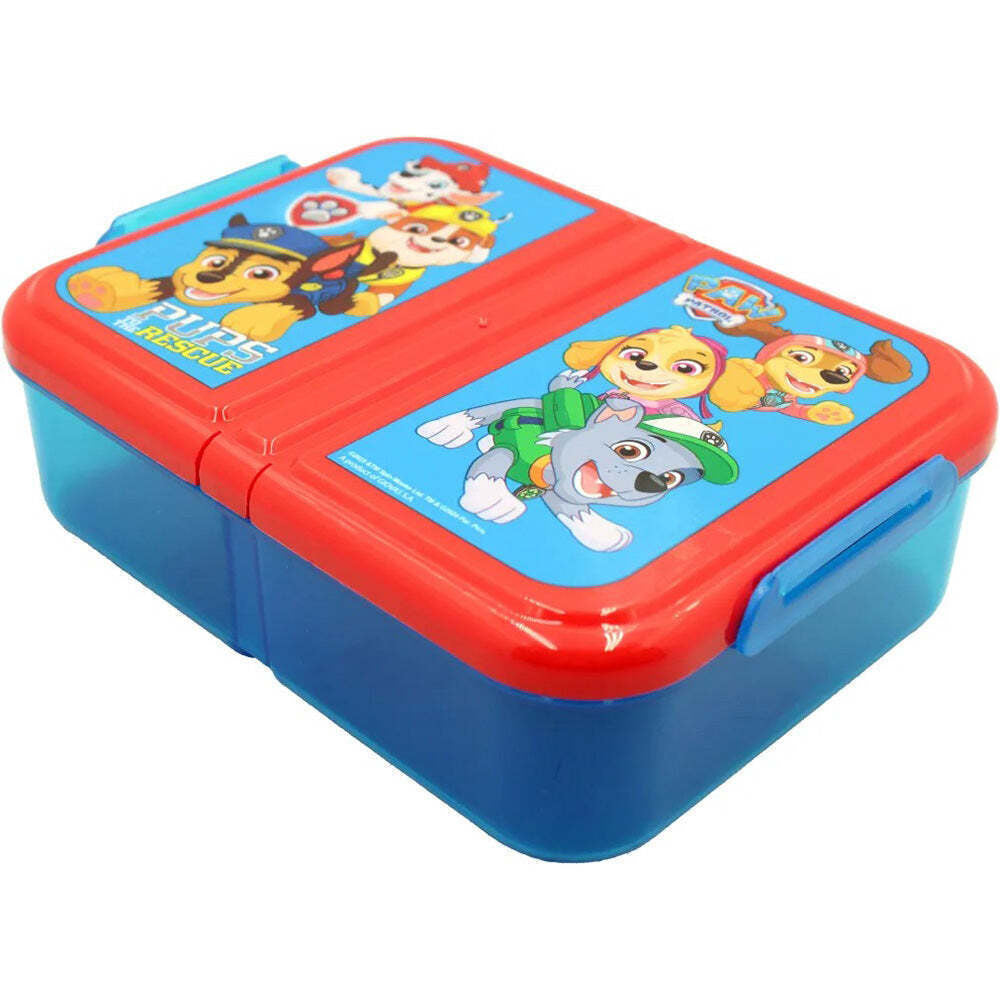 Paw Patrol Pups Rescue mehrfach unterteilte Brotdose, Sandwichbox