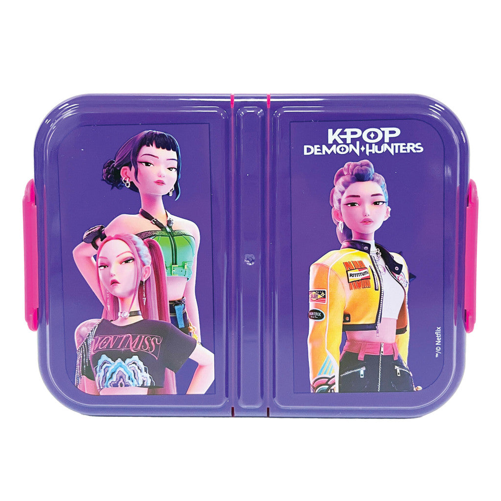 K-pop Demon Hunters Girls Lunchbox mit mehreren Fächern, Sandwichbox