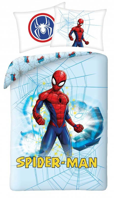 Spiderman Light Bettwäsche 140×200cm, 70×90 cm