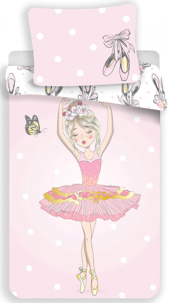 Balett Ballerina Bettwäsche 140×200cm, 70×90 cm