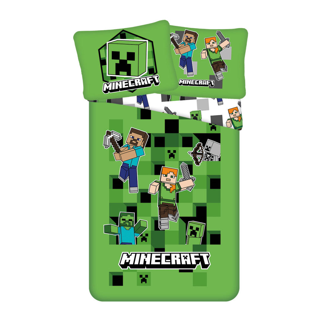 Minecraft Out of the Box Bettwäsche 140×200cm, 70×90 cm microfibre