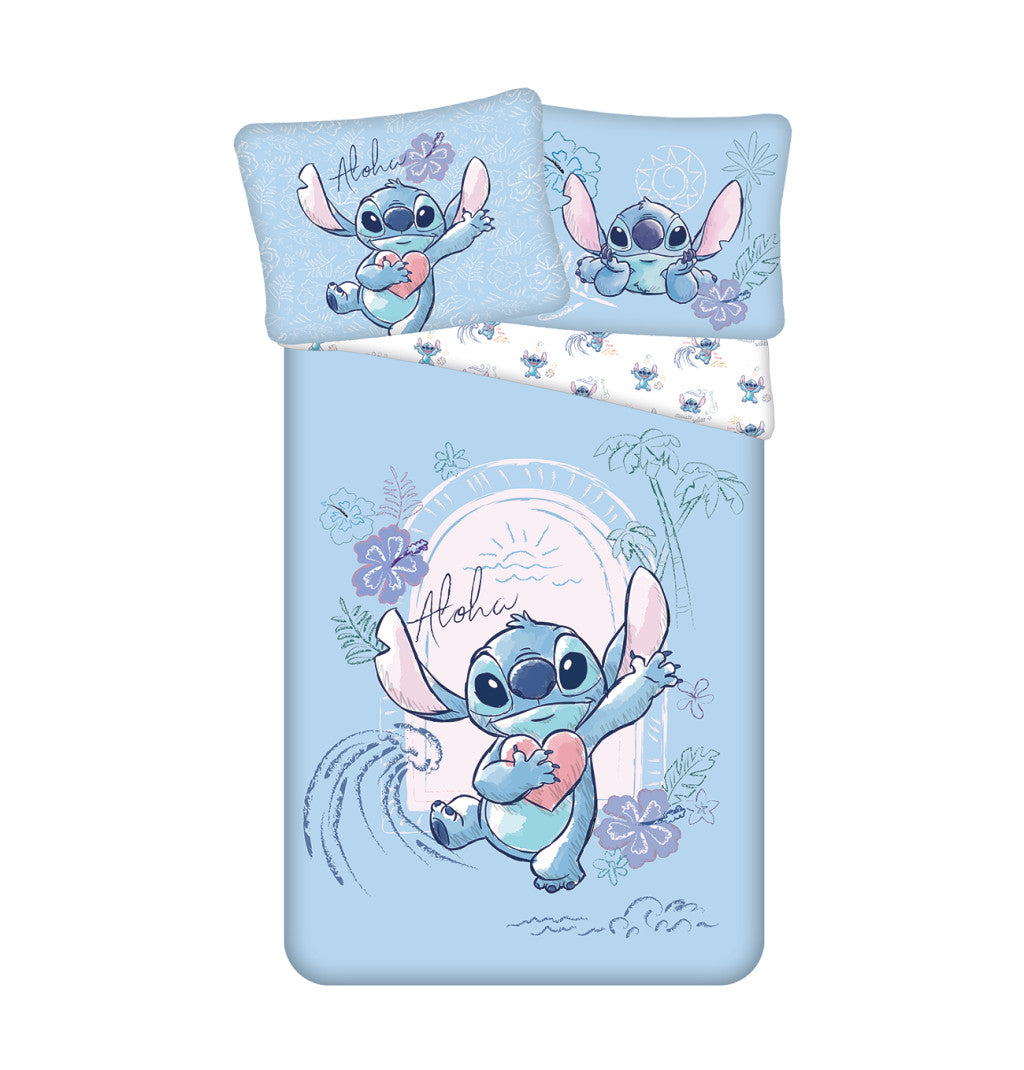 Disney Lilo und Stitch Wave Bettwäsche 140×200cm, 70×90 cm