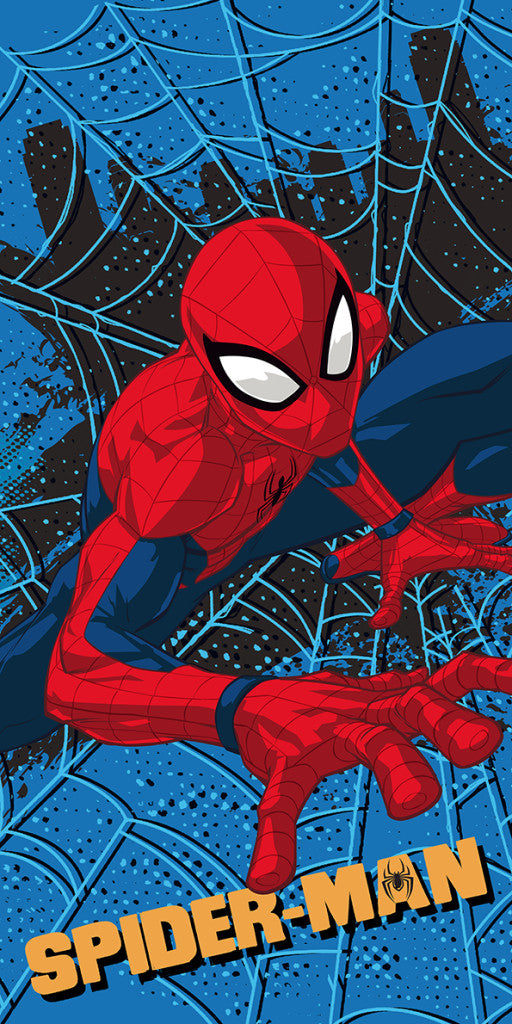Spiderman Spider-Verse Badetuch, Strandtuch 70x140cm (Schnelltrocknend)