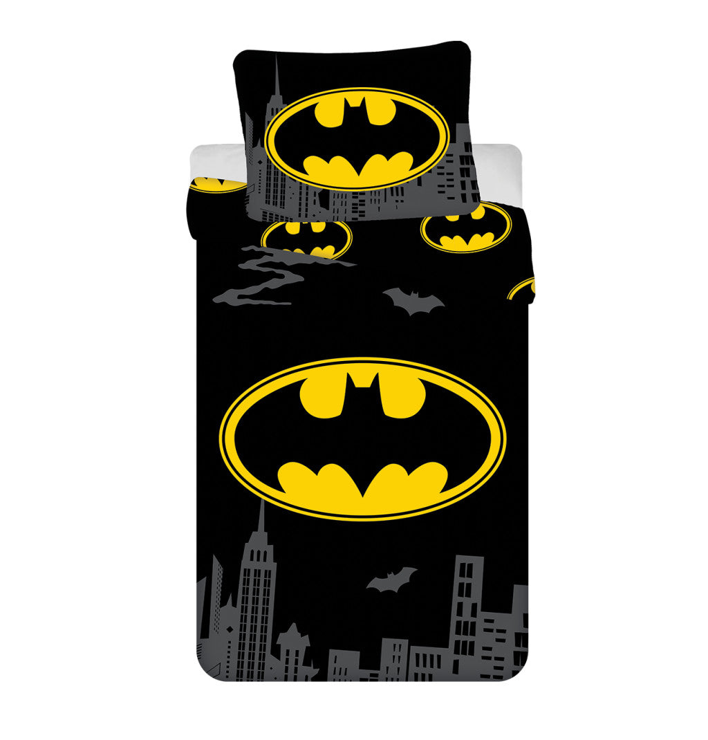 Batman The Emblem Bettwäsche-Set 140×200cm, 70x90 cm