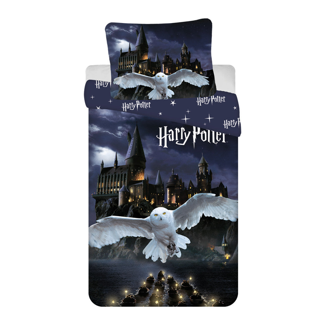 Harry Potter Hogwarts Night Bettwäschebezug 140×200 cm, 70×90 cm Mikrofaser