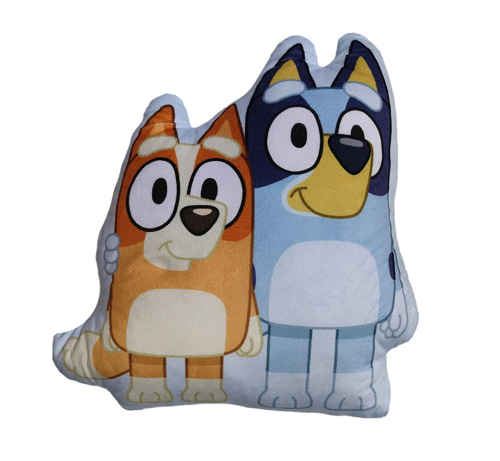 Bluey Pals Hug geformtes dekoratives Kissen 34x28 cm