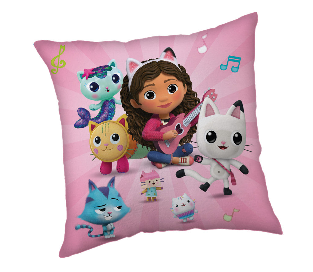 Gabby's Dollhouse Music Dekoratives Kissen 40x40 cm