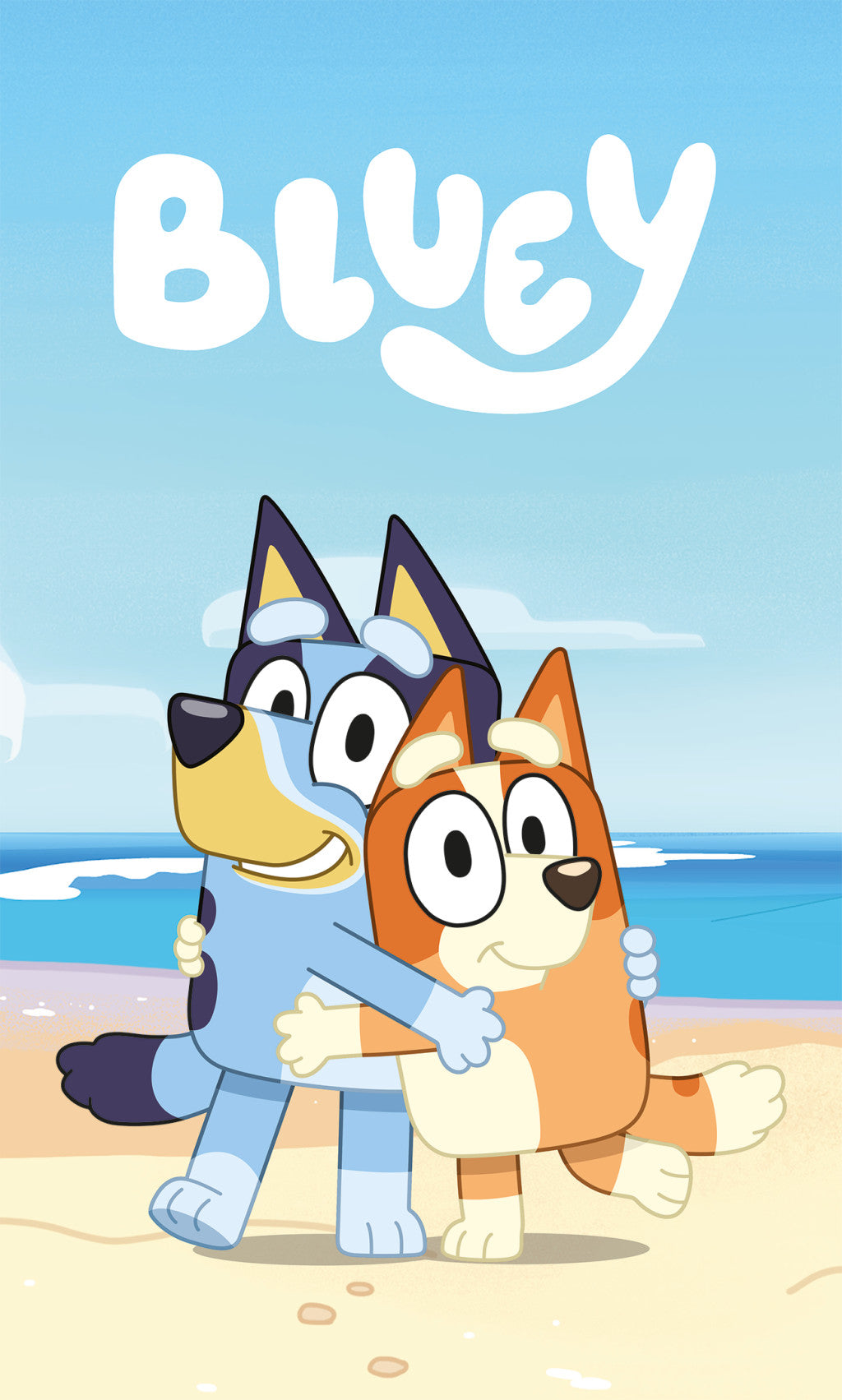 Bluey Cozy Polar Fleece Decke 100x150cm