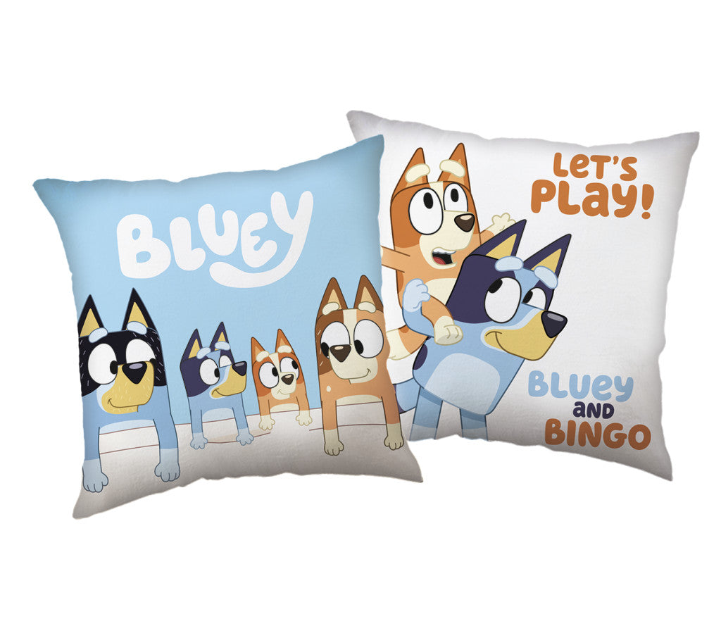 Bluey Family Adventure Kissenbezug 40x40 cm