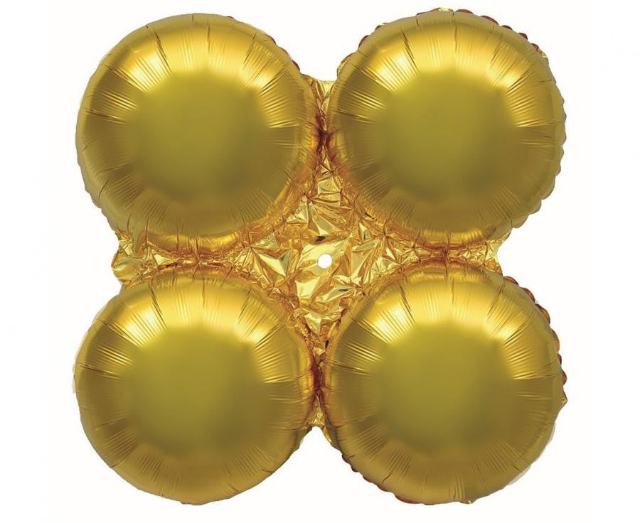 Farbe Gold, Ballonhalter 90 cm (WP)