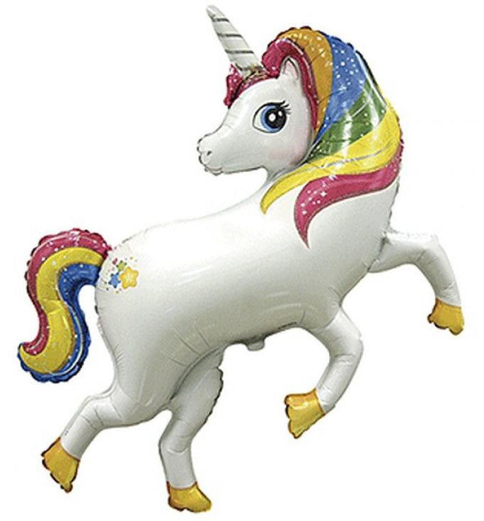 Einhorn Rainbow Folienballon 36 cm (WP)