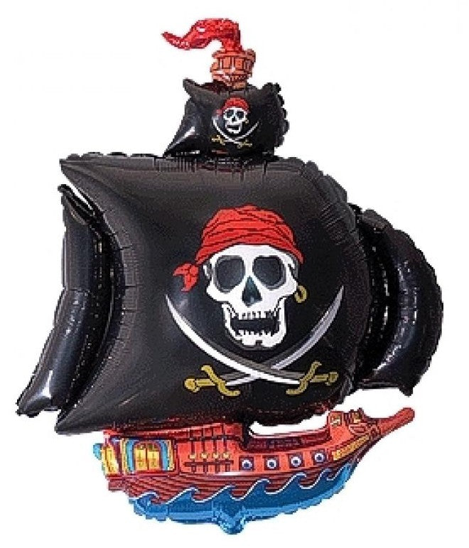 Pirat Ship Schiff Folienballon 36 cm (WP)