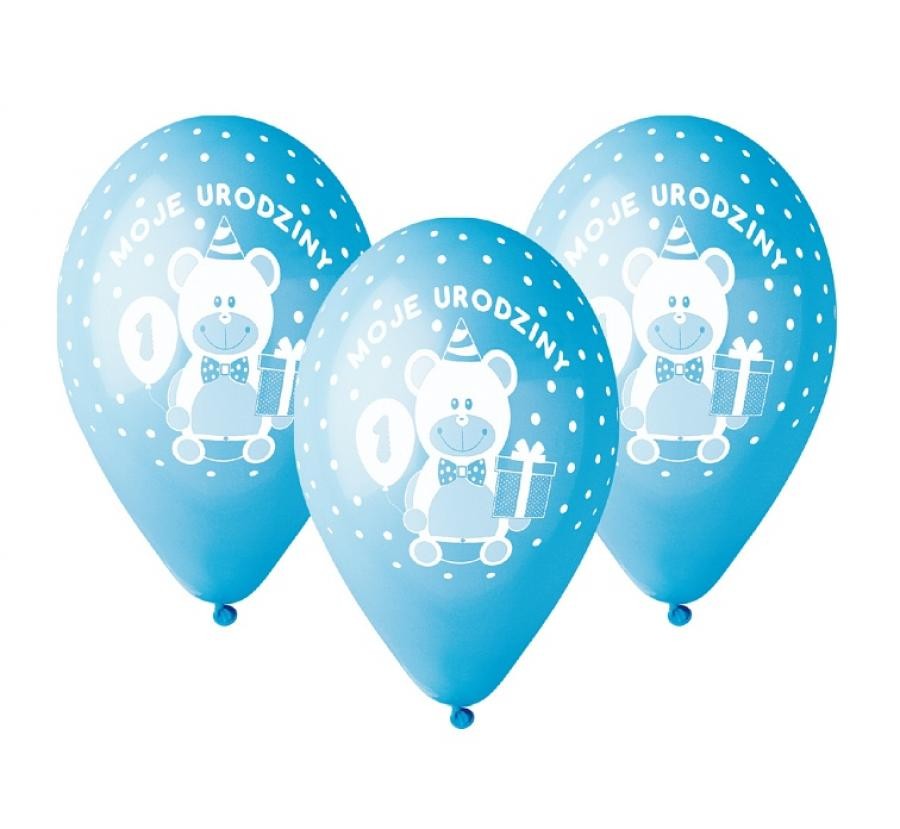 Erster Geburtstag My 1st Birthday Ballons, 5 Stück 12 Zoll (30 cm)