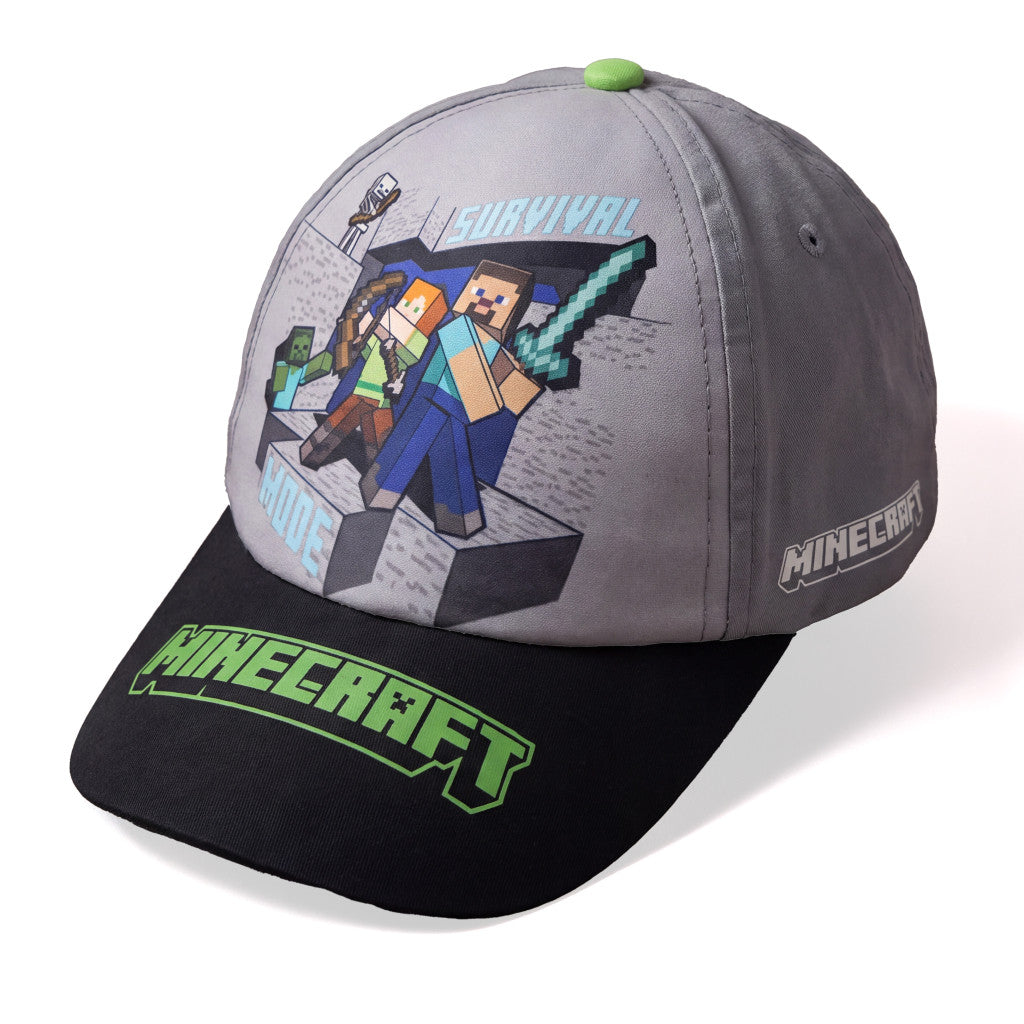 Minecraft Survival mode Kinder Baseballcap 55 cm