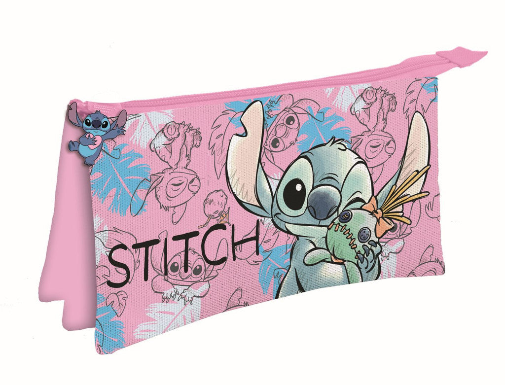 Disney Lilo und Stitch Doll Federmäppchen mit 3 Fächern 22 cm