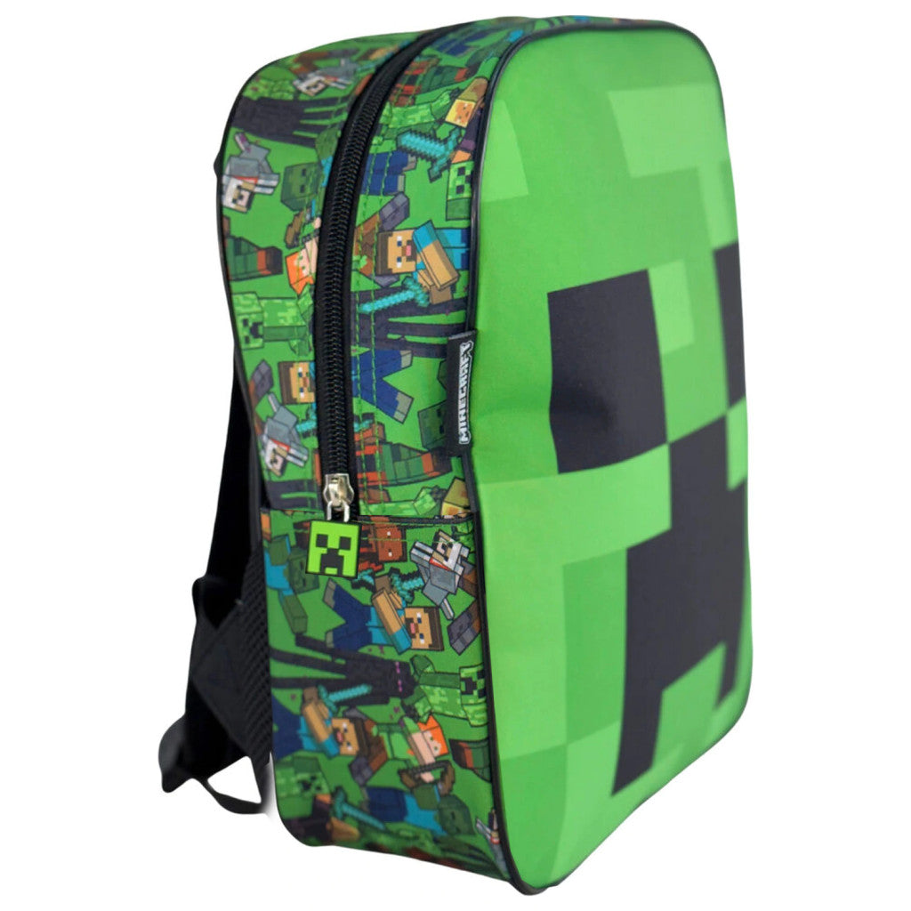 Minecraft Face Rucksack, Tasche 30 cm