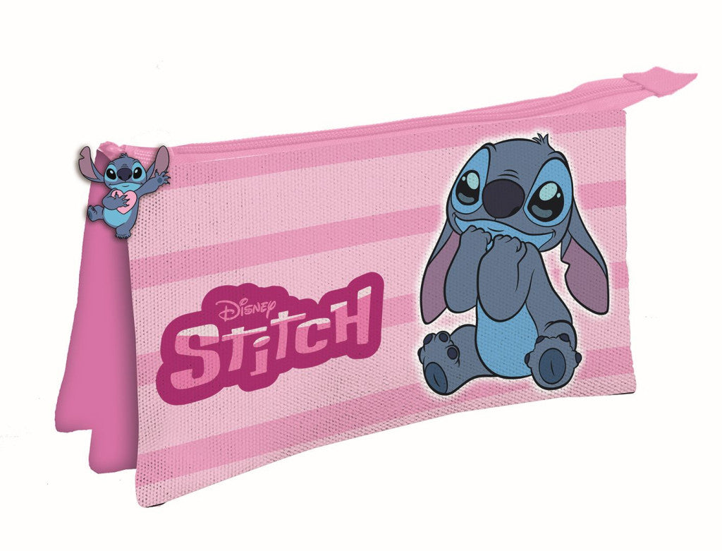 Disney Lilo und Stitch Lovely 3-Fächer Federtasche 22 cm