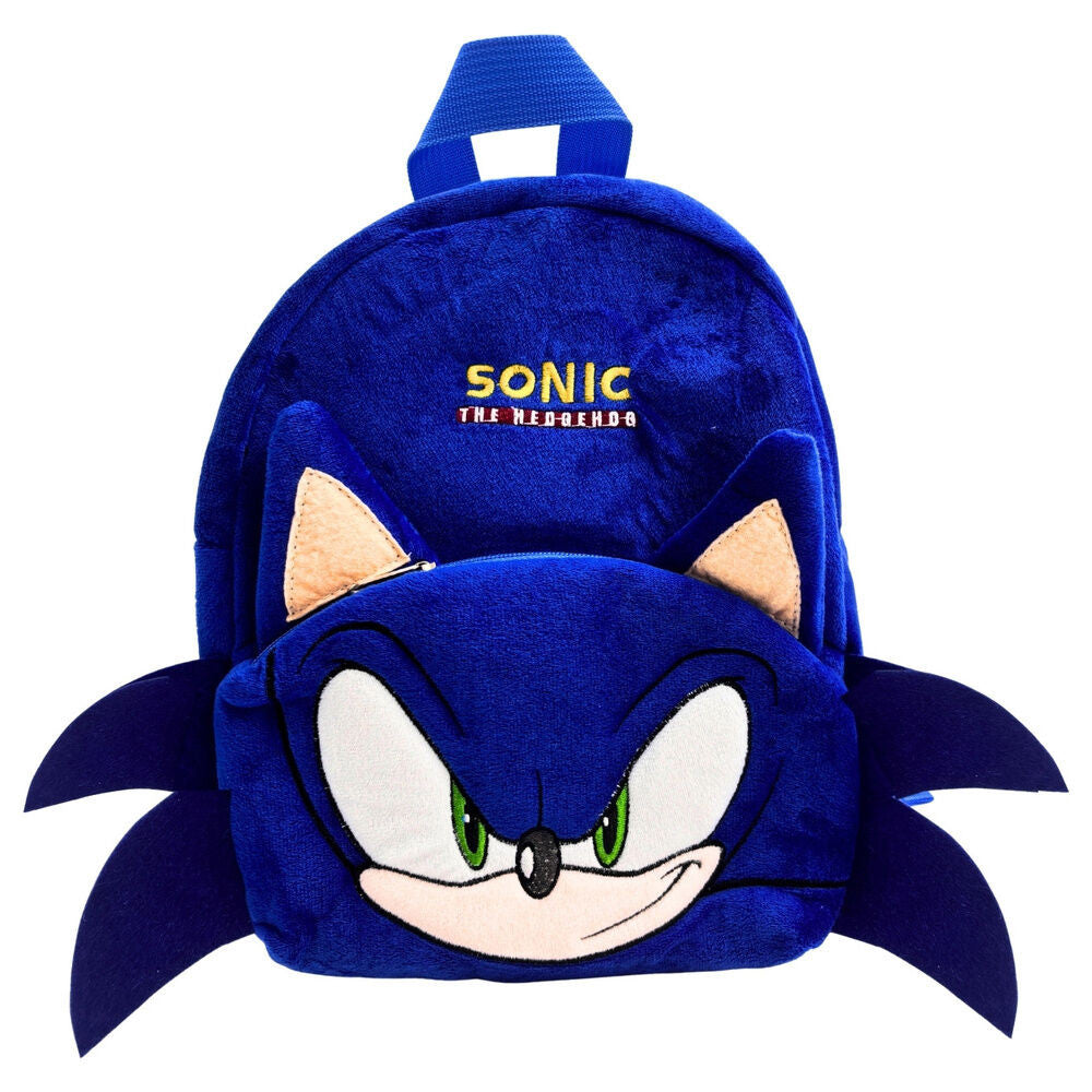 Sonic the Hedgehog Blur 3D Plüsch Rucksack, Tasche 30 cm