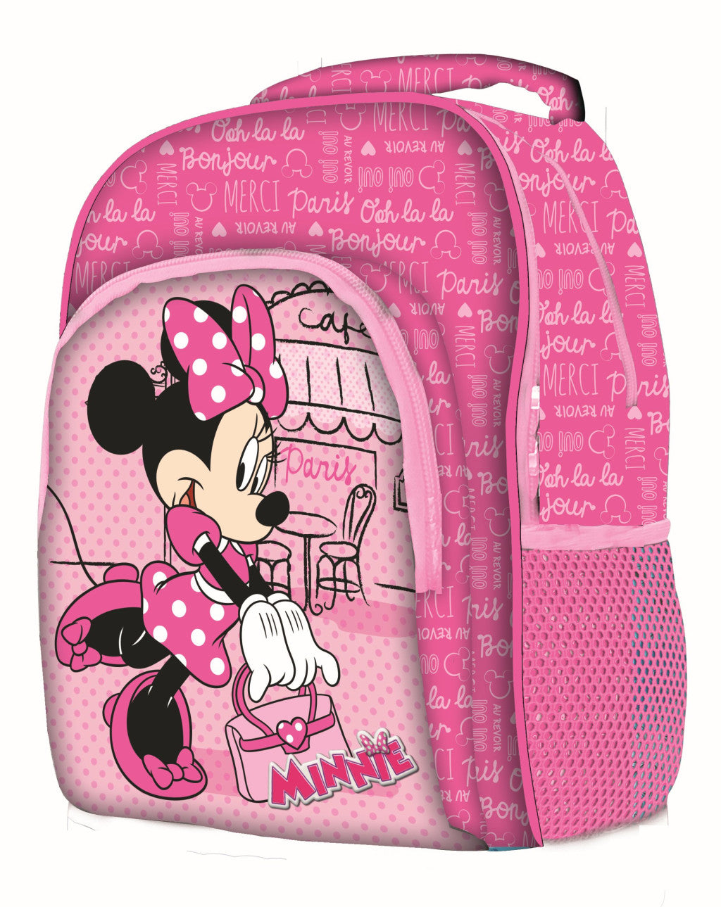 Disney Minnie Paris Schultasche, Tasche 42 cm