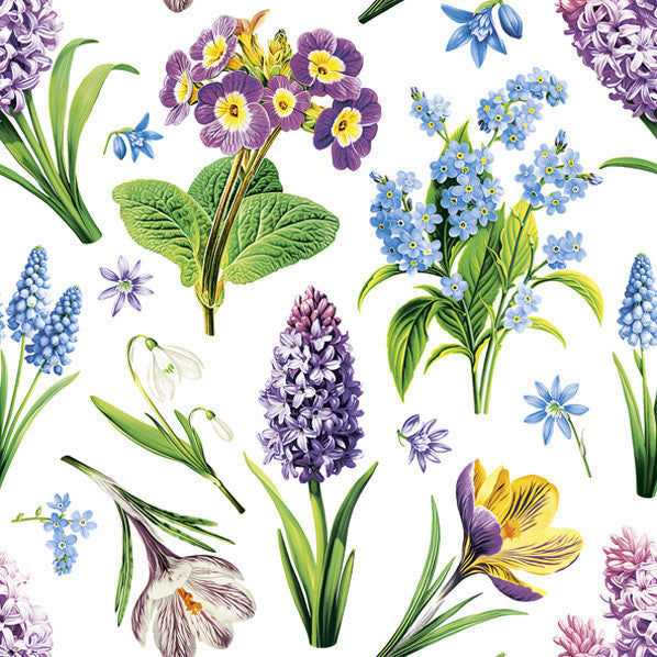 Blume Garden Serviette 20-teilig 33x33 cm